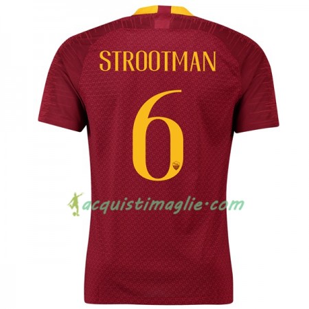 Divisa di Calcio AS Roma Strootman 6 Prima 2018/2019
